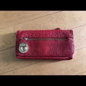 Red Steve Madden wallet